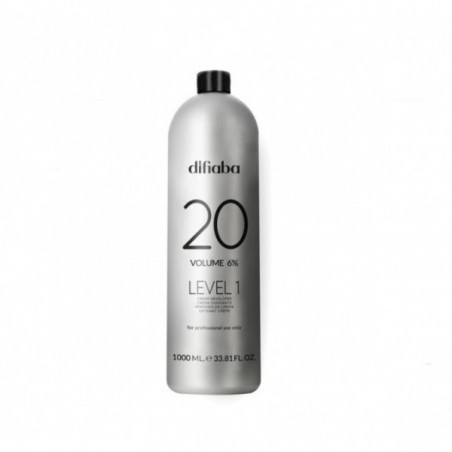DIFIABA Cream Developer 20 Vol (6%) Level 1 1000 ml