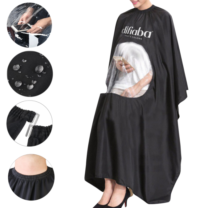 DIFIABA Smartphone Friendly Cutting Cape