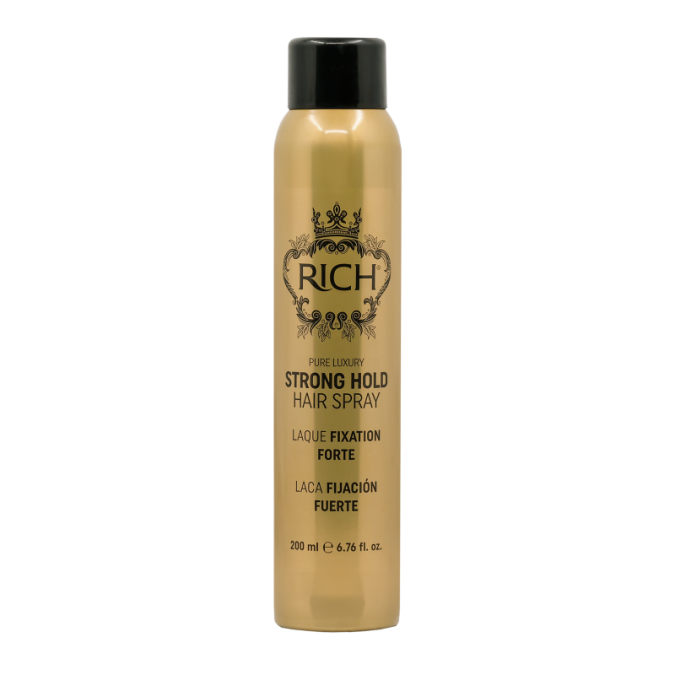 RICH Pure Luxury Strong Hold Hair Spray New 200 ml