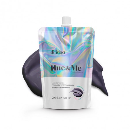 DIFIABA Hue&Me Moonlight Gray Color Depositing Mask 200 ml