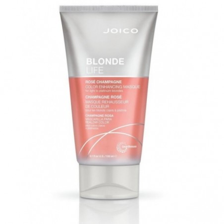 JOICO Blonde Life Color Enhancing Masque Rose Champagne 150 ml