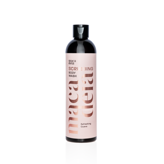 MACADEIA Scrubbing Body Wash Refreshing Guava 300 ml