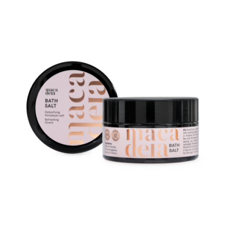 MACADEIA Detoxifying Himalayan Bath Salt with Refreshing Scent of Guava 200 g