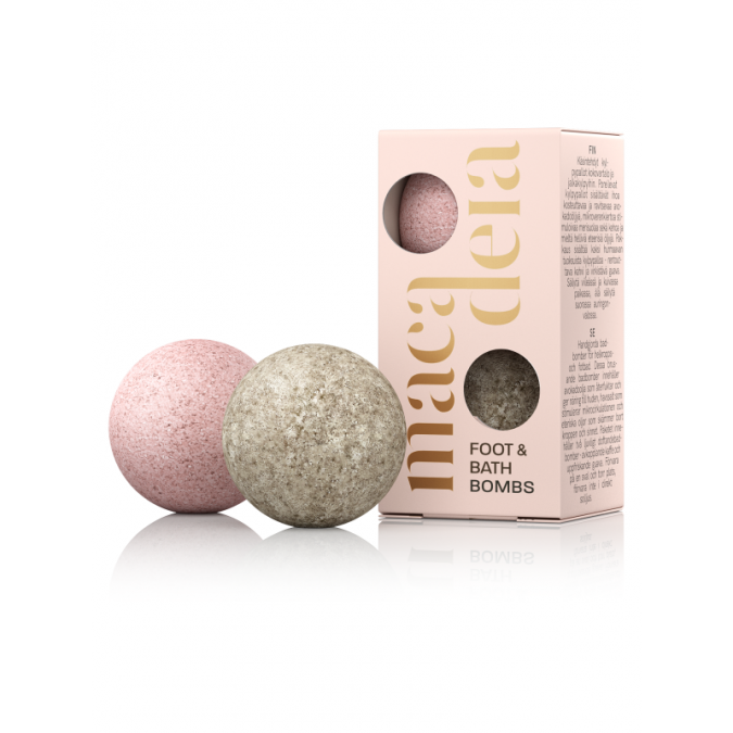 MACADEIA Bath Bombs Relaxing Coffee & Refreshing Guava 2 pcs*
