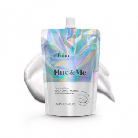 DIFIABA Hue&Me Clear Semi-Gloss Color Depositing Mask 200 ml