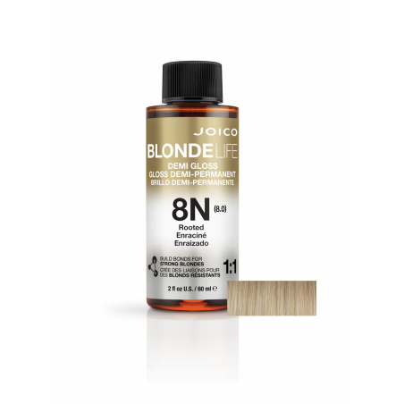 JOICO Blonde Life Demi Permanent Liquid 8N 60 ml