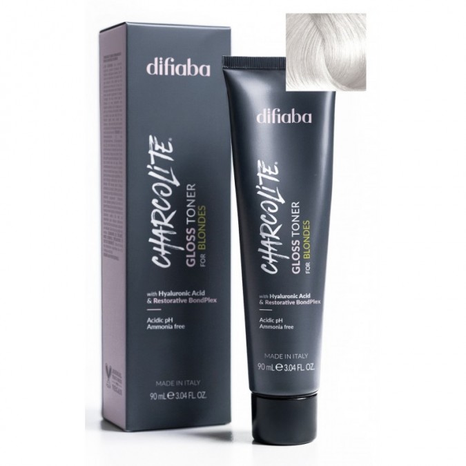 DIFIABA Charcolite Gloss Toners For Blondes Clear 90 ml