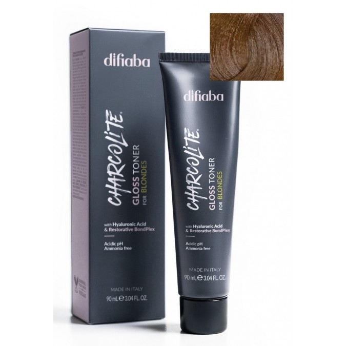 DIFIABA Charcolite Gloss Toners For Blondes Natural Gold 6.03 NG 90 ml