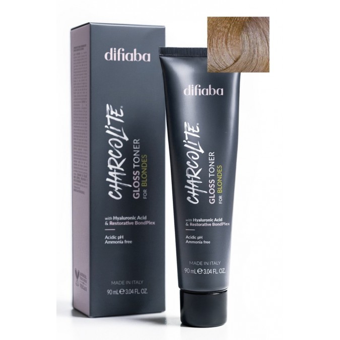 DIFIABA Charcolite Gloss Toners For Blondes Natural Gold 8.03 NG 90 ml