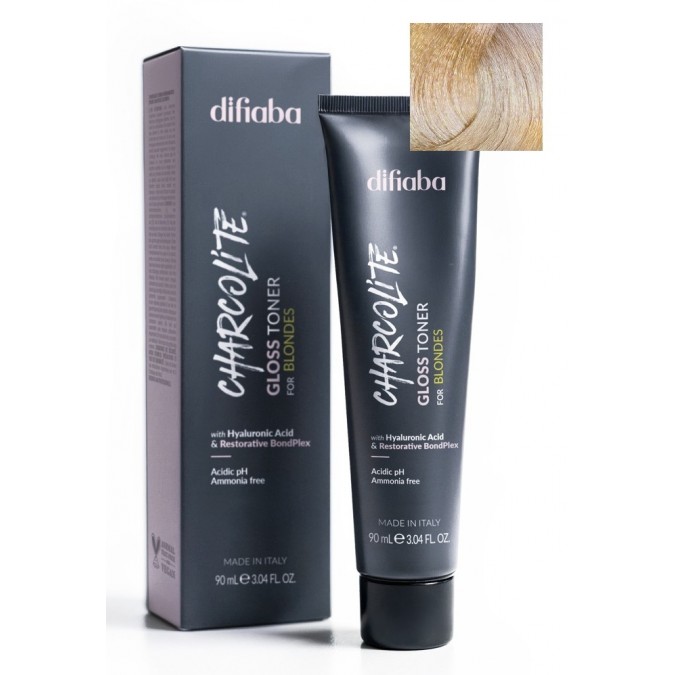 DIFIABA Charcolite Gloss Toners For Blondes Natural Gold 10.03 NG 90 ml