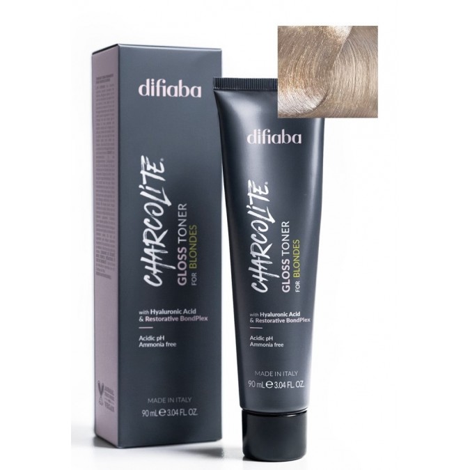 DIFIABA Charcolite Gloss Toners For Blondes Ash Gold 8.13 AG 90 ml