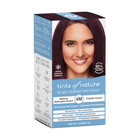 TINTS OF NATURE T4M Medium Mahagony Brown 130 ml