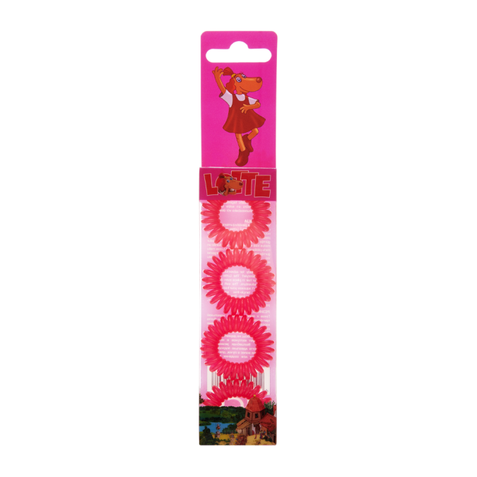 LOTTE Hair Ring Pink *