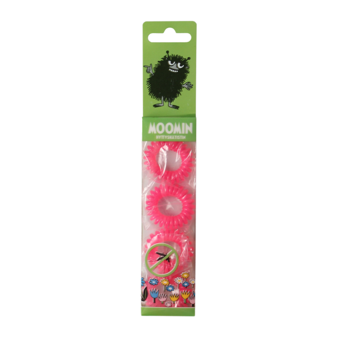 MOOMIN Anti Mosquito Band Pink *