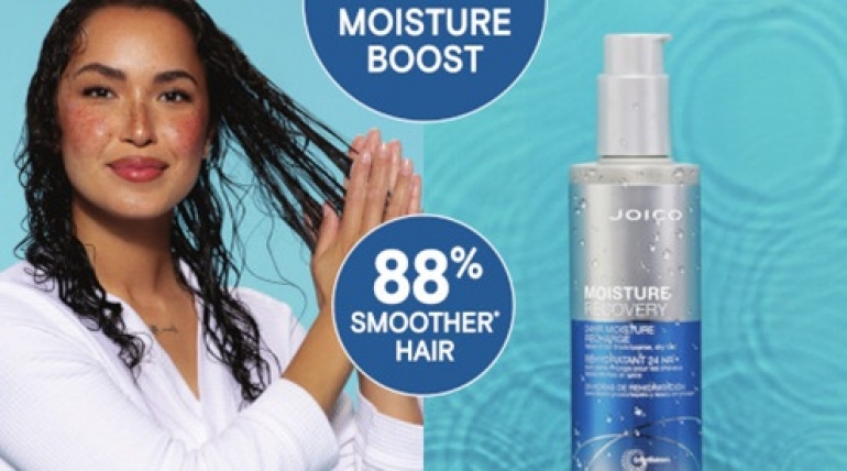 Joico 24Hr Moisture Recharge Leave-In paksuille, karheille tai kuiville hiuksille